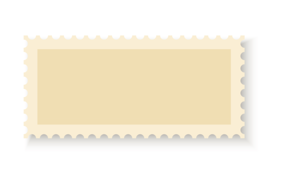 Download Paper Stamp Mockup. Realistic Postage Bl - Paper stamp Collection