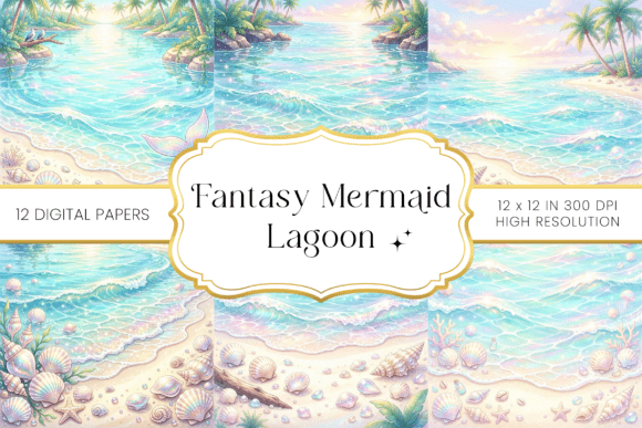 Download Fantasy Mermaid Lagoon Backgrounds - Backgrounds Collection