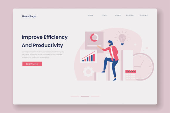 Download Productivity Illustration Concept - Premium Resources